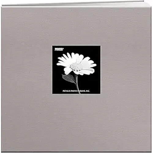 Pioneer Photo Albums MB10CBFC Chic Book Cloth Frame (Platinum Gray)