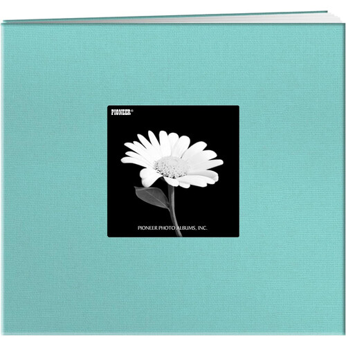 Pioneer Photo Albums MB88CBFC Chic 8x8 Book Cloth Frame (Crystal Blue)