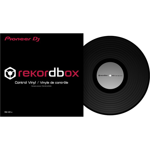 Pioneer DJ RB-VS1-K Control Vinyl for rekordbox dj (Black)