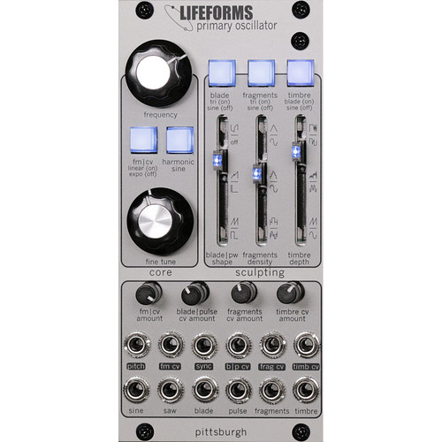 Pittsburgh Modular Lifeforms Primary Oscillator Eurorack Module