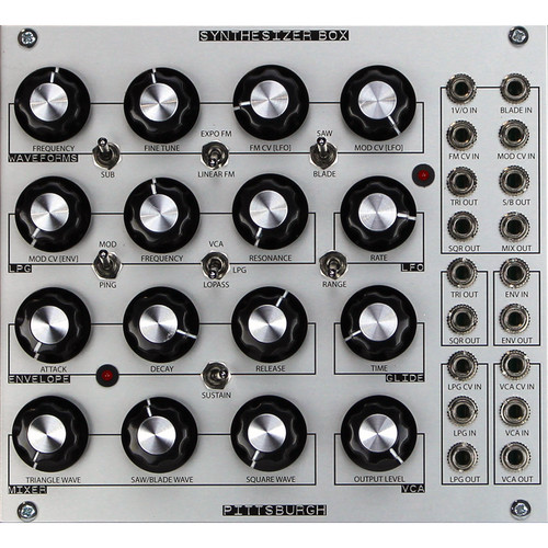 Pittsburgh Modular Synthesizer Box - Semi-Modular Synthesizer Voice - Eurorack Module
