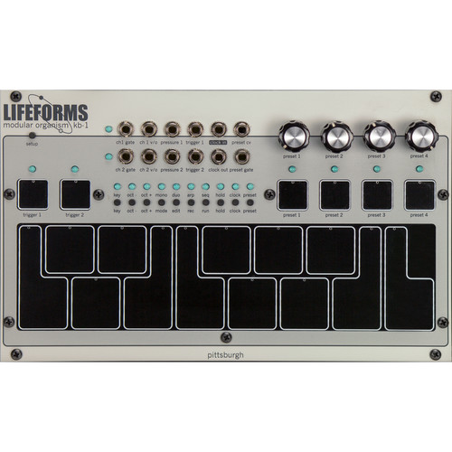 Pittsburgh Modular Lifeforms KB-1 Pressure-Sensitive Keyboard Controller / Sequencer - Eurorack Module