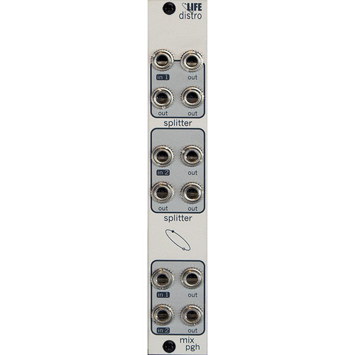 Pittsburgh Modular Lifeforms Distro Audio and CV Distribution Center Eurorack Module