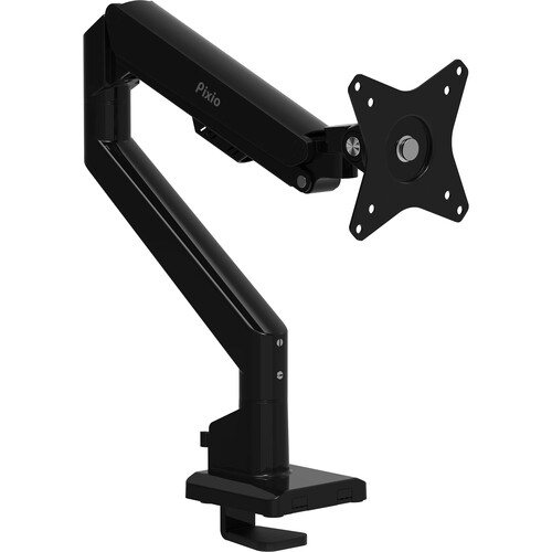 Pixio PS1S Wave Single Arm Monitor Desk Mount (Black)