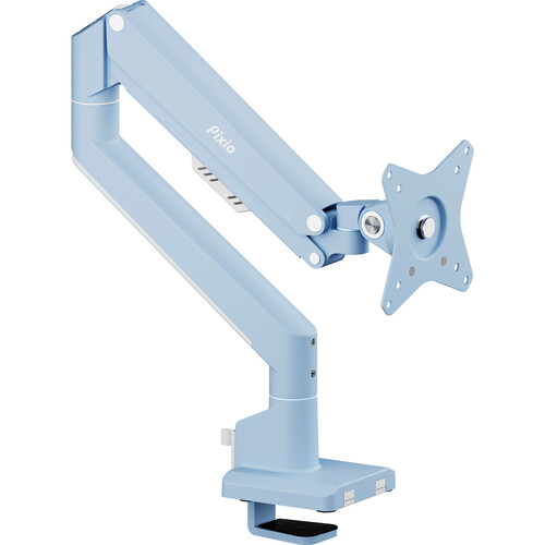 Pixio PS1S Wave Single Arm Monitor Desk Mount (Blue)