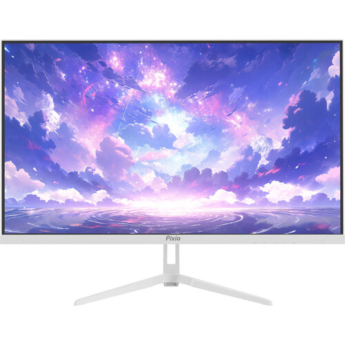 Pixio PX275 Wave Go 27" 1440p HDR 100 Hz Gaming Monitor (White)
