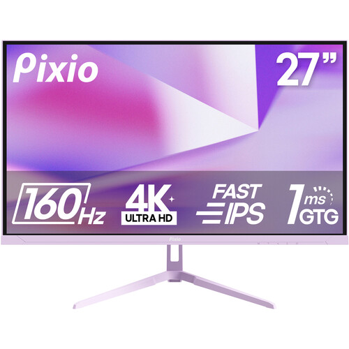 Pixio PX27U Wave Creator 27" 4K HDR 160 Hz Gaming Monitor (Purple)