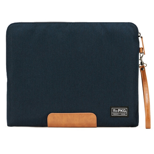 PKG International Slouch 14" Laptop Sleeve Navy/Tan