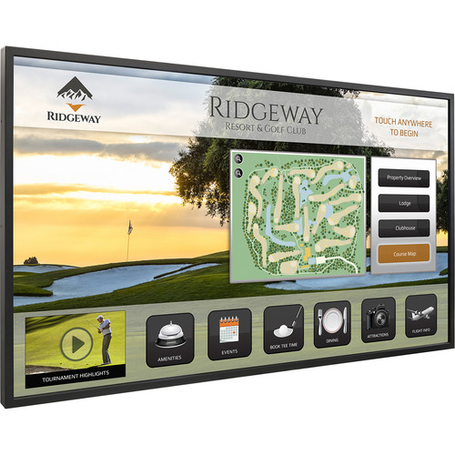 Planar Systems EP Series 65" Touchscreen Interactive 4K UHD LCD Display