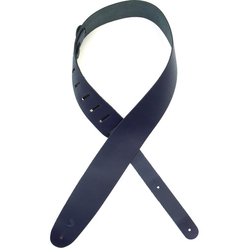 Planet Waves Classic Leather Guitar Strap (Blue)