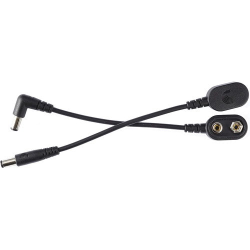 D'Addario 3" 9 Volt Pigtail Cable - Pair