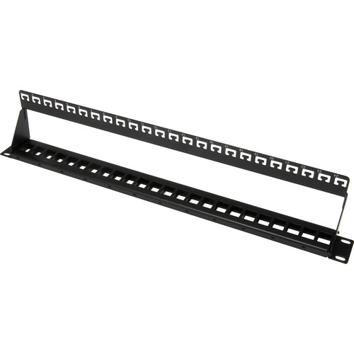 Platinum Tools 24-Port Unloaded Patch Panel (Unshielded, 1 RU)