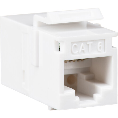 Platinum Tools Cat 6 UTP Keystone Coupler (White)