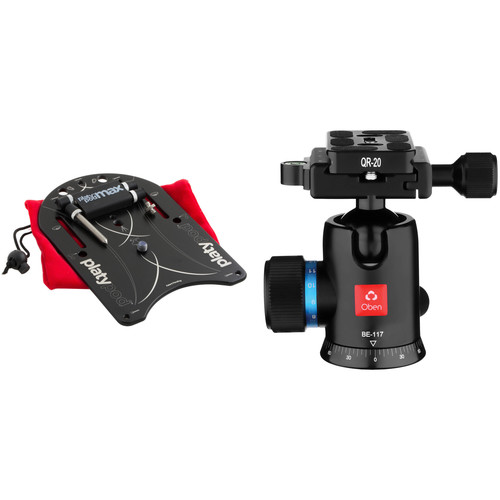 Platypod Max Camera Support with BE-117 Ball Head Kit