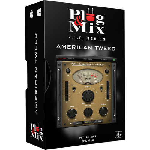 Plug & Mix American Tweed Amp Simulation Plug-In
