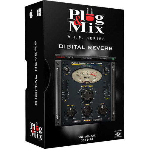 Plug & Mix Digital Reverb Plug-In