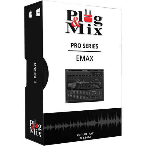 Plug & Mix E-Max Precision Linear Phase Equalizer Plug-In (Download)