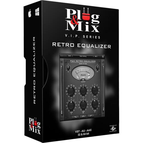Plug & Mix Retro Equalizer API-Like Classic EQ Plug-In (Download)