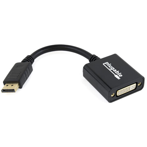 Plugable DisplayPort to DVI Passive Adapter