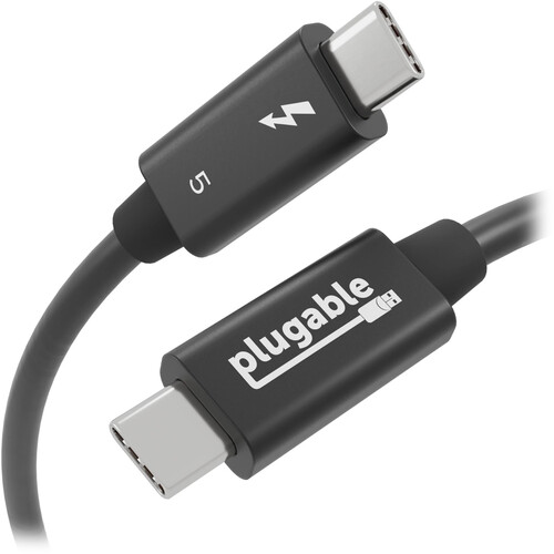 Plugable Thunderbolt 5 Cable (3.3')