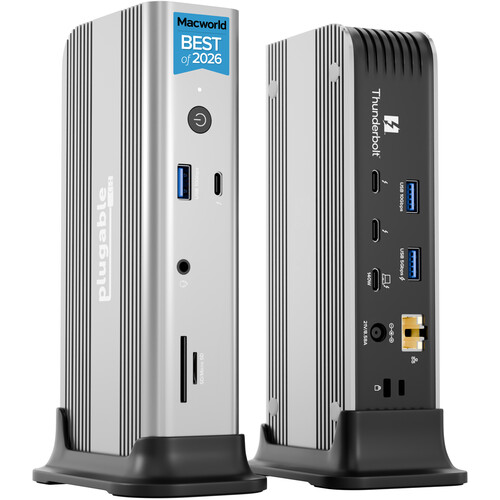 Plugable 11-in-1 Thunderbolt 5 Docking Station with 140W Power Delivery
