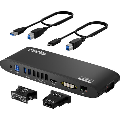 Plugable USB 3.0 Dual Monitor Docking Station