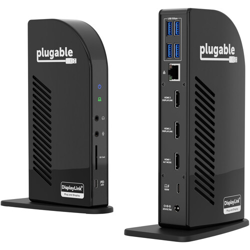 Plugable USB Type-C Triple Display Docking Station