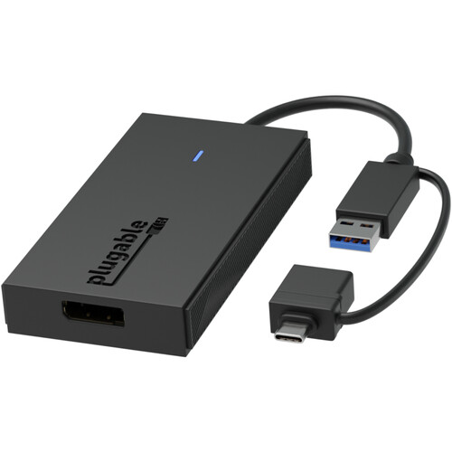 Plugable USB Type-C & Type-A to DisplayPort Adapter