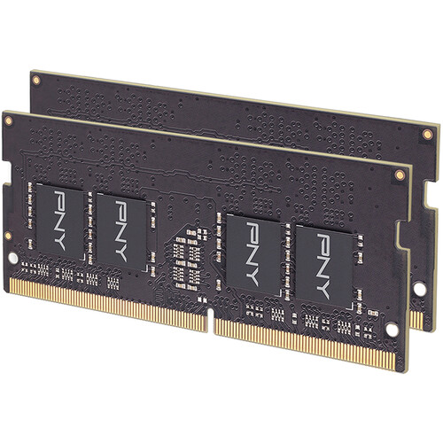 PNY 32GB Performance 2666 MHz DDR4 SO-DIMM Memory Kit (2 x 16GB)