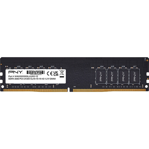 PNY 8GB Performance DDR4 2666 MHz DIMM Memory Module