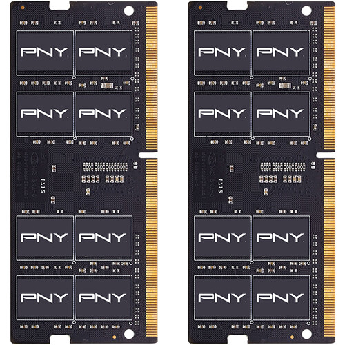 PNY 16GB Performance DDR4 2400 MHz SO-DIMM Memory Kit (2 x 8GB)