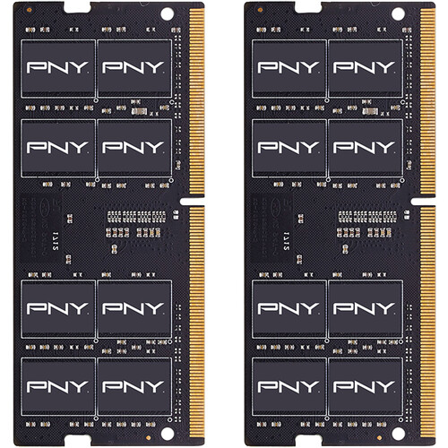 PNY 16GB Performance DDR4 3200 MHz SO-DIMM Memory Kit (2 x 8GB)