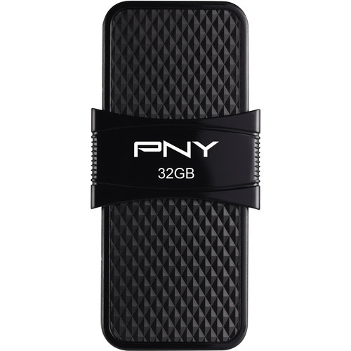 PNY 32GB Duo Link OTG Micro-USB 3.0 Flash Drive