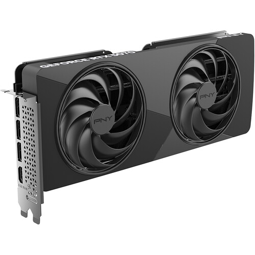 PNY NVIDIA GeForce RTX 5070 Slim OC Dual Fan Graphics Card