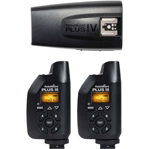 PocketWizard Plus IVe / IIIe 3-Transceiver Kit