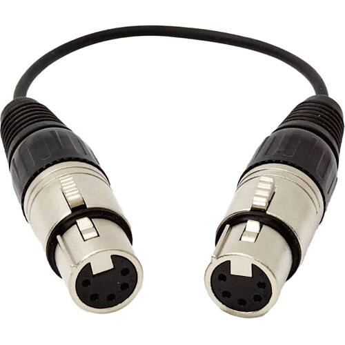 Point Source Audio XLR 5-Pin Female to Female Cable Adapter