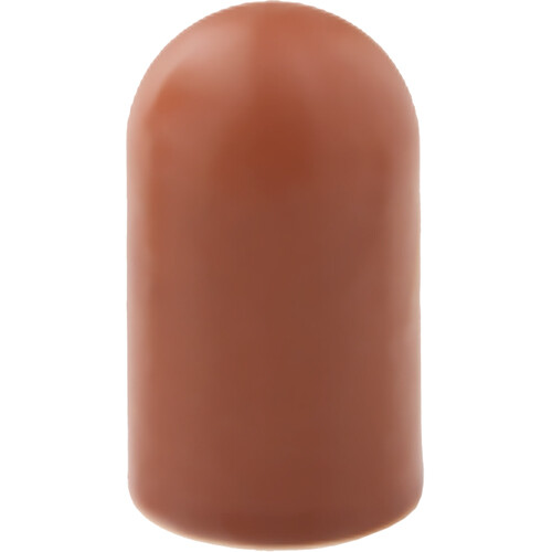 Point Source Audio Finishing Caps for EMBRACE Earmounts (12-Pack, Brown)
