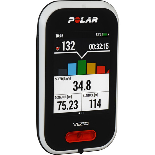 POLAR V650 サイクルコンピューター+H6心拍センサー Polar V650 Cycling Computer with H6 Heart Rate Sensor 90050534