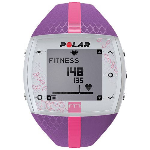 Polar FT7 Training Computer Watch (Lilac/Pink)