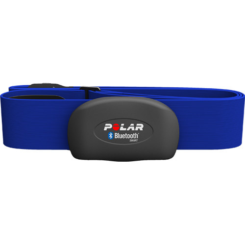 Polar H7 Heart Rate Sensor for Select Smartphones and Polar Devices (M-XXL, Blue)