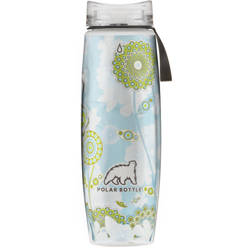 Polar Bottle Ergo Insulated Water Bottle (22 fl oz, OH Happy Day)