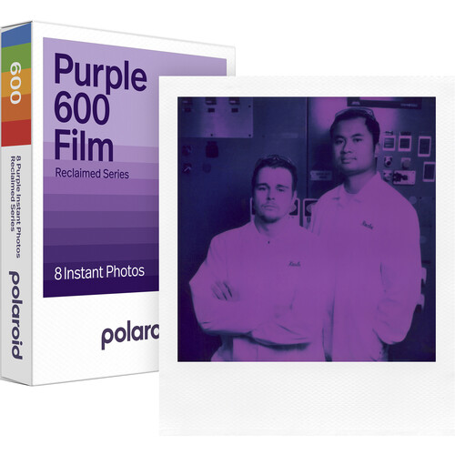 Polaroid Purple 600 Reclaimed Series Instant Film (8 Exposures)