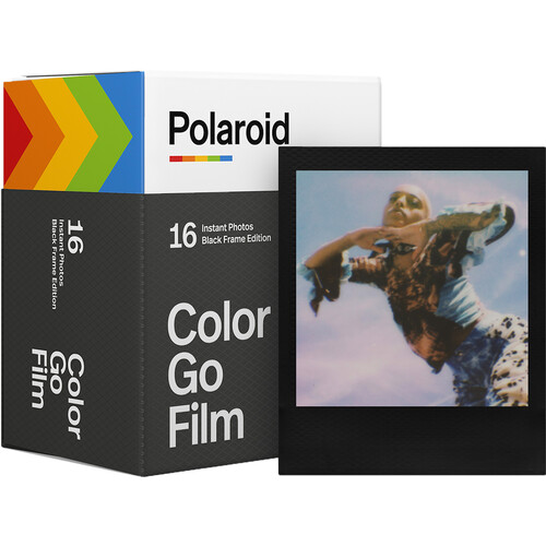 Polaroid Go Color Film (Black Borders, 16 Exposures) 006211 B&H
