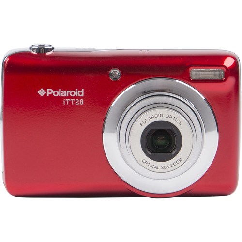 Polaroid iTT28 Digital Camera (Red) ITT28-RED B&H Photo Video