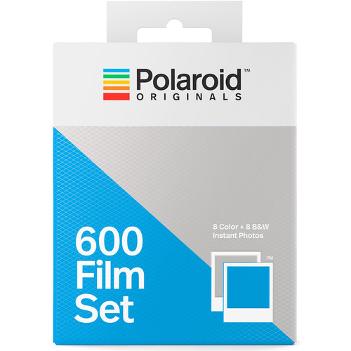 Polaroid Originals Color and Black & White 600 Instant Film Set (Double Pack, 16 Exposures)