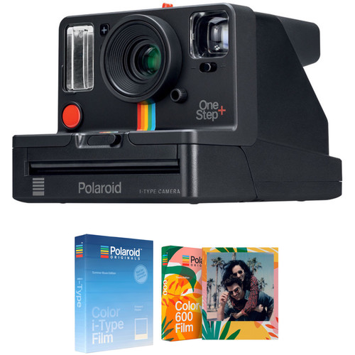 Polaroid Originals OneStep+ Instant Film Camera with Ice Cream and Tropics Edition Film Kit