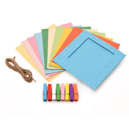 Polaroid 3 x 4" Square Color Frame Kit (10-Pack)