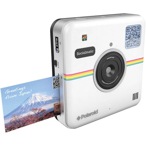 Polaroid Socialmatic Instant Digital Camera (White)