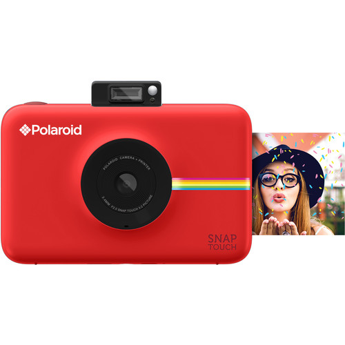 Polaroid Snap Touch Instant Digital Camera (Red) POLSTR B&H