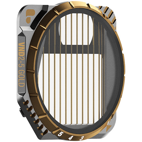 PolarPro Variable ND GoldMorphic Filter for DJI Mavic 3/Mavic 3 Cine (2-5 Stops)
